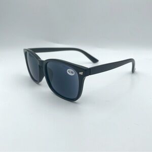 Reader Sunglasses Classic Retro Reading Sunglasses UV400 With Metal Spring +2.00